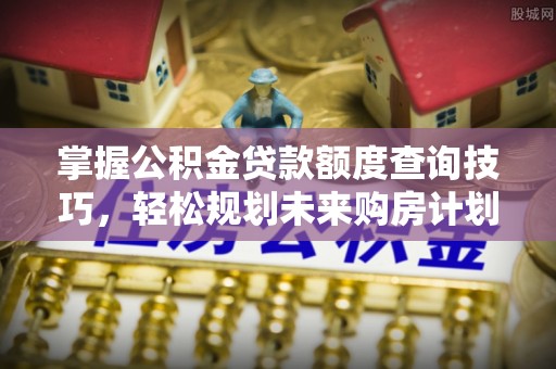 运城掌握公积金贷款额度查询技巧，轻松规划未来购房计划