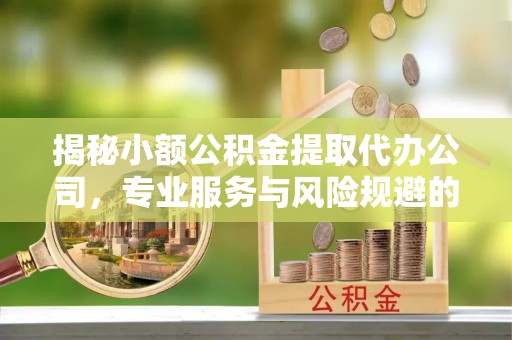 运城揭秘小额公积金提取代办公司，专业服务与风险规避的平衡艺术